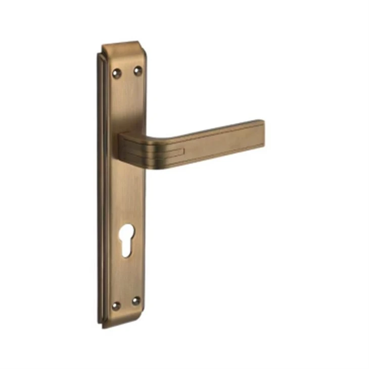 Brushed Brass Lever Door Handles factory Brushed Brass Lever Door Handles factory