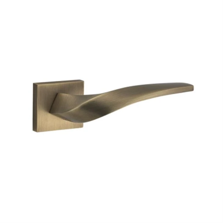 Brushed Brass Lever Door Handles factory Brushed Brass Lever Door Handles factory